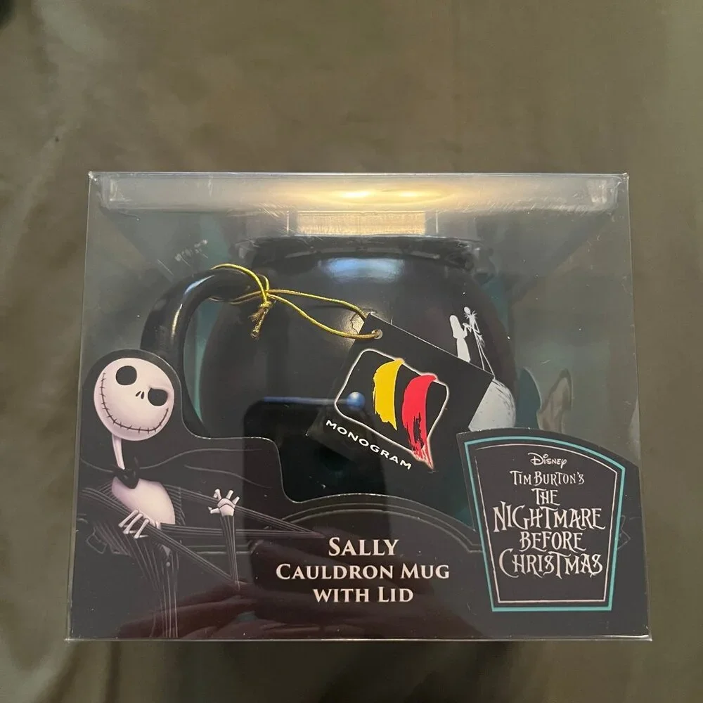 Disney’s The Nightmare Before Christmas Sally Cauldron Mug with Lid - Brand New - Picture 2 of 6